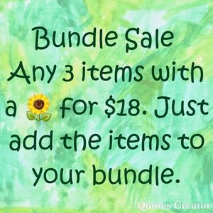 Closetwide Bundle Sale 🌻 3 for $18
